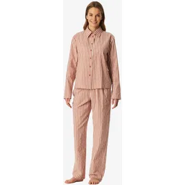 SCHIESSER Selected Premium Pyjama Rot/Weiß L