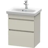 Duravit Waschtischunterschrank 2 Auszüge 50 x 61 x 36,8 cm Grau