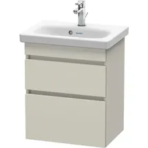Duravit Waschtischunterschrank 2 Auszüge 50 x 61 x 36,8 cm Grau