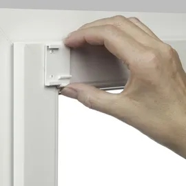 GARDINIA EasyFix Doppelrollo weiß 100 x 150 cm