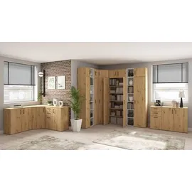milino Mehrzweckschrank 30 x 195 x 40 cm Eiche Artisan
