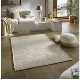 Taracarpet Handwebteppich Malmoe beige 070x130 cm