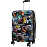 warenhandel könig Hartschalen Trolley Tourist Attractions 4-Rollen Cabin 67 cm / 66 l bunt