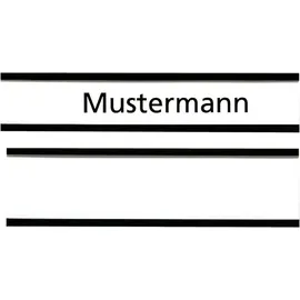 Franken Magnetschild 50 x 10 mm Braun