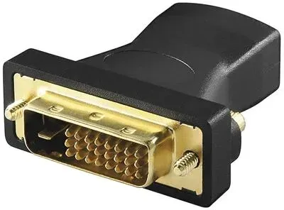 Alcasa HDMI - DVI F/M Schwarz