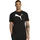 Puma teamRISE Logo Baumwolltrikot Herren 03 black/white M