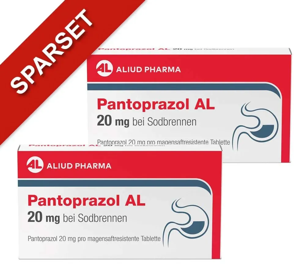 Pantoprazol AL 20mg bei Sodbrennen