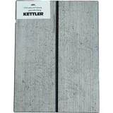Kettler Tischplatte HPL 95 x 95 x 1,3 cm Marmor grau/weiß