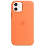 Apple iPhone 12 | 12 Pro Silikon Case mit MagSafe kumquat