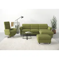 Sit&more Ecksofa »Grenoble L-Form mit Federkern«, wahlweise mit Bettfunktion,
