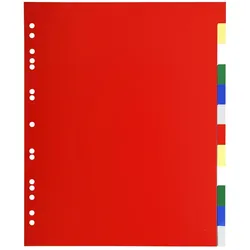 Exacompta Register aus PP 120μ mit 12 Positionen, für Format DIN A4 Maxi