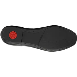 FitFlop DELICATO Bow Soft Leather Ballet Flats Black