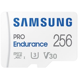 Samsung PRO Endurance 256 GB microSD-Speicherkarte mit SD-Adapter