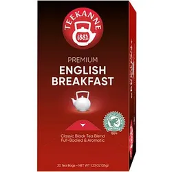 TEEKANNE PREMIUM ENGLISH BREAKFAST Tee 20 Portionen