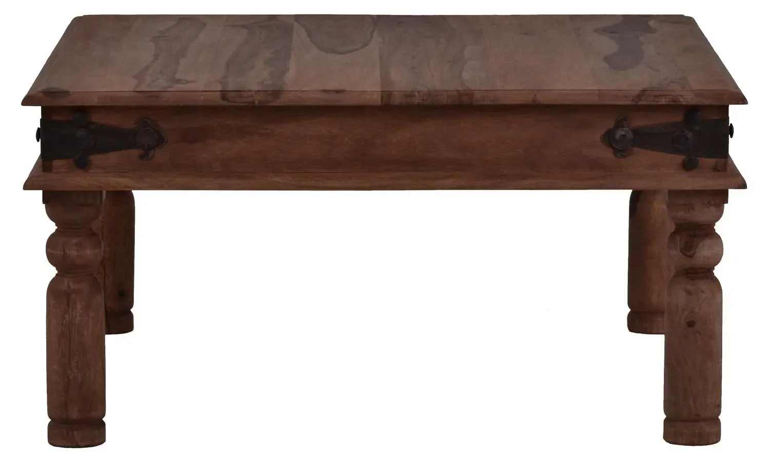 Couchtisch Colombo Natur 60x60cm Massivholz Teak
