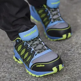 Goodyear S1 Sicherheitsschuhe, schwarz/multi Gr. 37 EU (4 UK)