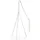 BBQ-Toro Dreibein 140 cm Edelstahl Silber