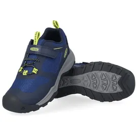 Keen Wanduro Low Waterproof Sneakers, Sky Captain/Evening Primrose, 36