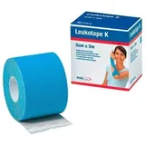 BSN Medical Leukotape K 5m x 5cm hellblau, 1 Stück