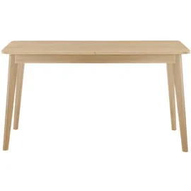 furn.design Esstisch "Isgard" in Scandi Eiche Küchentisch skandinavisch ausziehbar 140 180 cm - Braun