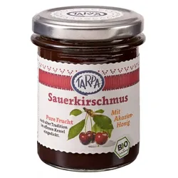 Tarpa Sauerkirschmus mit Akazienhonig bio