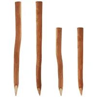 Aquagart 100 Holzpfosten für Staketenzaun 1,5m I Durchmesser 6-9cm