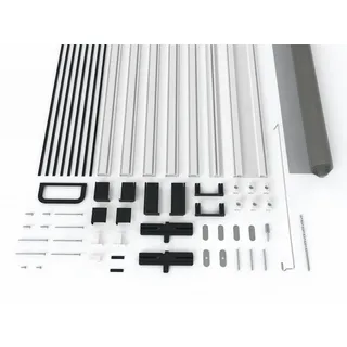 hecht International Master SlimPlus 120 x 240 cm weiß