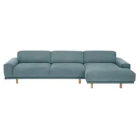 Max Winzer Ecksofa  Penelope , blau , Maße (cm): B: 283 H: 68