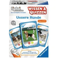 RAVENSBURGER 000755 tiptoi® Wissen & Quizzen: Unsere Hunde