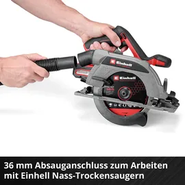 Einhell Akku-Handkreissäge TP-CS 18/165 Li BL - Solo, 18 V, rot/schwarz