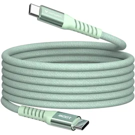 Verbatim Sync & Charge USB-C zu USB-C 100W 120cm, USB-C/USB-C Magnetic grün