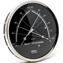 Fischer Raum-Klimamesser Schwarz 146,01