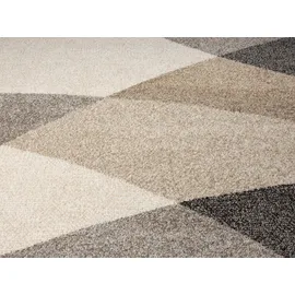 MERINOS Teppich MERINOS "Thales 6100", beige, B:120cm H:10mm L:160cm, Polyester, Teppiche, Teppich, Kurzflorteppich mit Konturenschnitt, Wohnzimmer