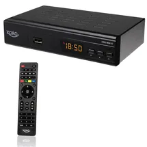 Xoro HRS 8659 V2 HD Satellitenreceiver mit HDMI, SCART, USB-Mediaplayer, Unicable 1+2)