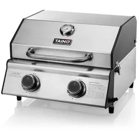 TAINO Platinum Compact Tischgrill Edelstahl