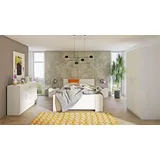 99rooms Mela Schlafzimmerset I Weiß Matt