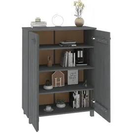 vidaXL HAMAR 85 x 108 x 40 cm dunkelgrau / grau