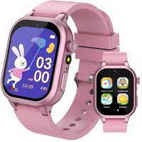 ELEJAFE Smartwatch Kinder, Kinder Smartwatch mit 32 Spiele, Kamera, 3 Sportmodi, Schrittzähler, Hörbuch, Wecker, Musik, Taschenrechner, Smart Watch Kinderuhr Geschenke für Mädchen und Jungen