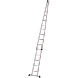Hymer Glasreinigerleiter mit Wandlaufrollen 13 Sprossen