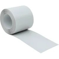 vidaXL Sichtschutzstreifen 252,5 x 19 cm Hellgrau PVC 10 St.