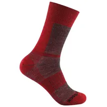 WrightSock - Coolmesh II Merino Crew - Wandersocken Gr M rot