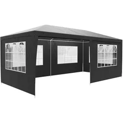 Casaria Festzelt Rimini 3x6m wasserabweisend Anthrazit