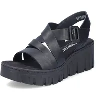 Rieker Sandale in Schwarz | Gr.: 40