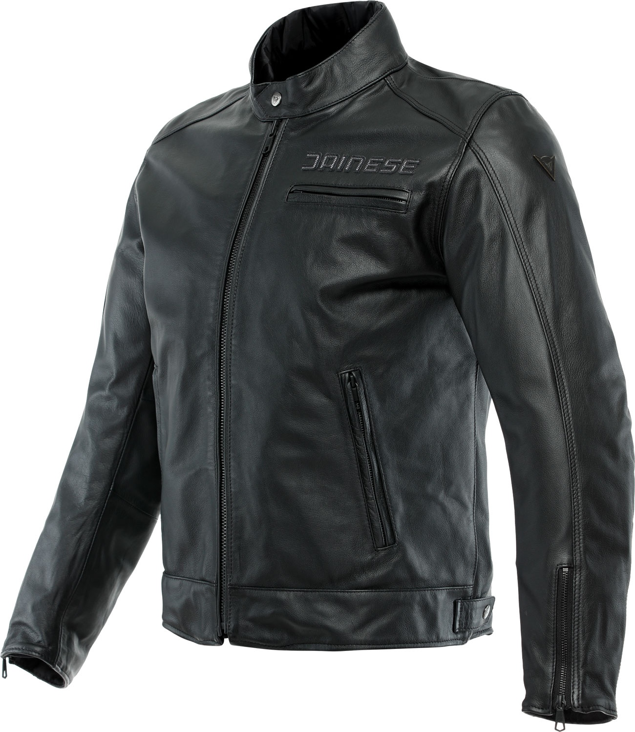 Dainese Zaurax, Lederjacke - Schwarz - 46