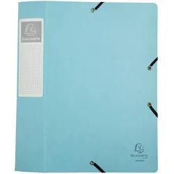 Exacompta 16460E 10x Archivbox Cartobox A4 Colorspan, Rückenbreite 60mm, wird flach geliefert, Aquarel - Farben sortiert