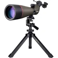 Svbony SV13 Spektiv 20-60x80, Tischstativ, Smartphone Adapter, HD Wasserdicht Porro Prisma Abgewinkelt Spektiv Spotting Scope für Sportschützen, Jagen, Vogelbeobachtung