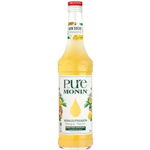 Monin Pure Mango Passionsfrucht Konzentrat ohne Zuckerzusatz 0,7L