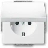 Busch-Jaeger 20 EUK-84 SCHUKO® Steckdosen-Einsatz mit Klappdeckel