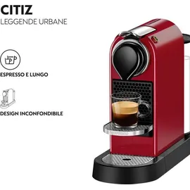 Krups Nespresso New CitiZ XN 7415 kirschrot