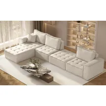 Kaiser Bohoo modulare Ecke XL Hellbeige Links